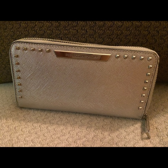 Rebecca Minkoff silver studded wallet - Picture 2 of 3